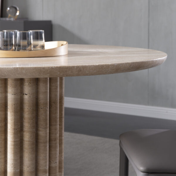 Modern Natural Stone Dining Room Table