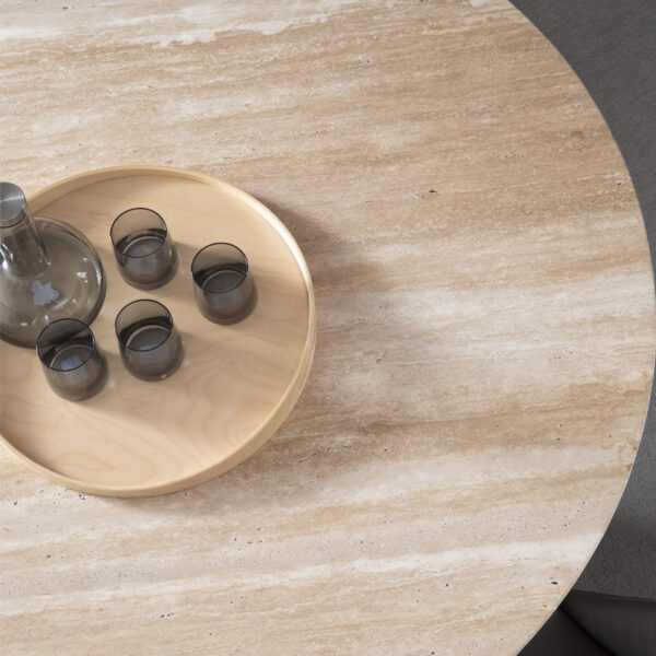 Modern Natural Stone Dining Room Table