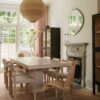 Natural Stone Travertine Marble Dining Table