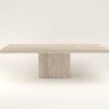 Natural Stone Travertine Marble Dining Table