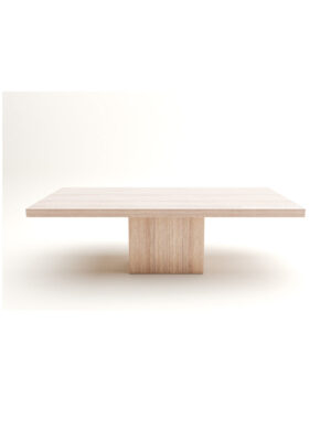 Natural Stone Travertine Marble Dining Table