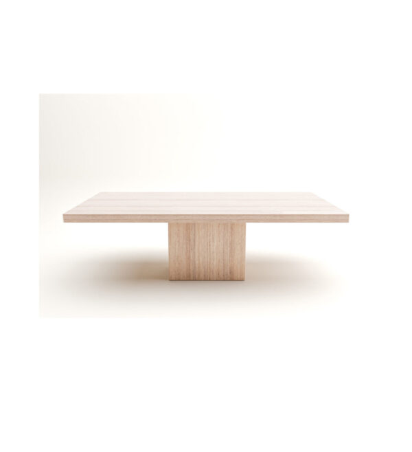 Natural Stone Travertine Marble Dining Table