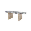Oval Marble Dining Table