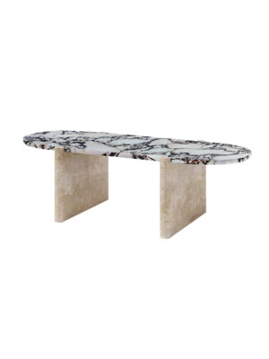 Oval Marble Dining Table
