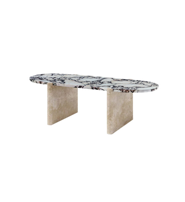 Oval Marble Dining Table