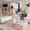 Pink Jade Marble Coffee Table