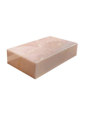 Pink Jade Marble Coffee Table