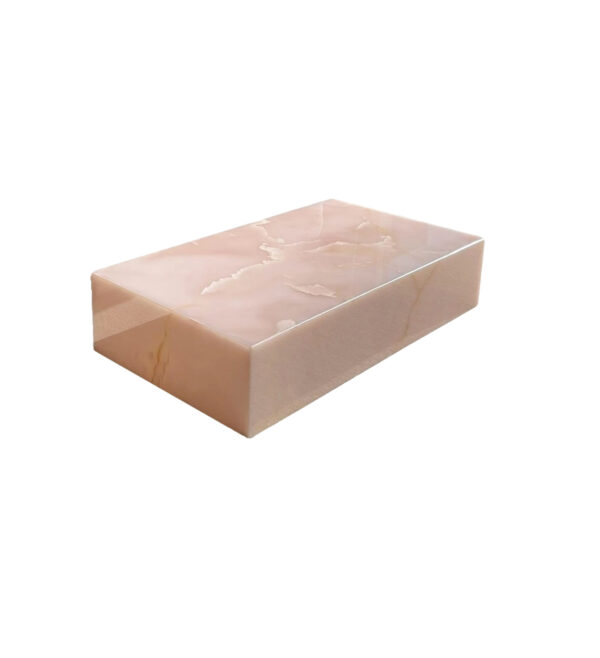 Pink Jade Marble Coffee Table