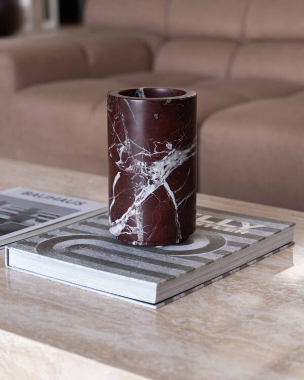 Rectangle Cream Travertine Coffee Table
