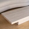 Rectangle Cream Travertine Coffee Table