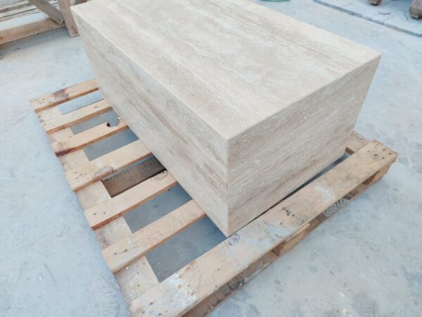 Rectangular Travertine Coffee Table