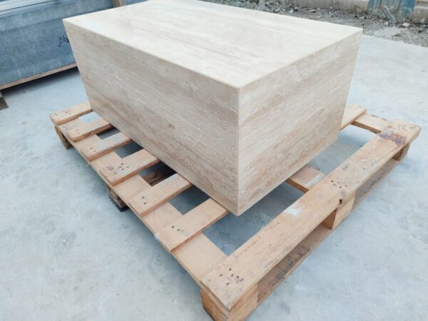 Rectangular Travertine Coffee Table