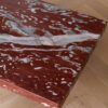 Rosso Francia Marble Coffee Table