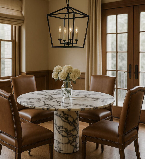 Round Dining Table And Chairs