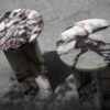 Round Marble Side Table For Living Room