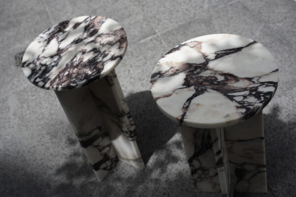 Round Marble Side Table For Living Room