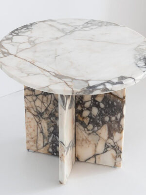Round Marble Side Table