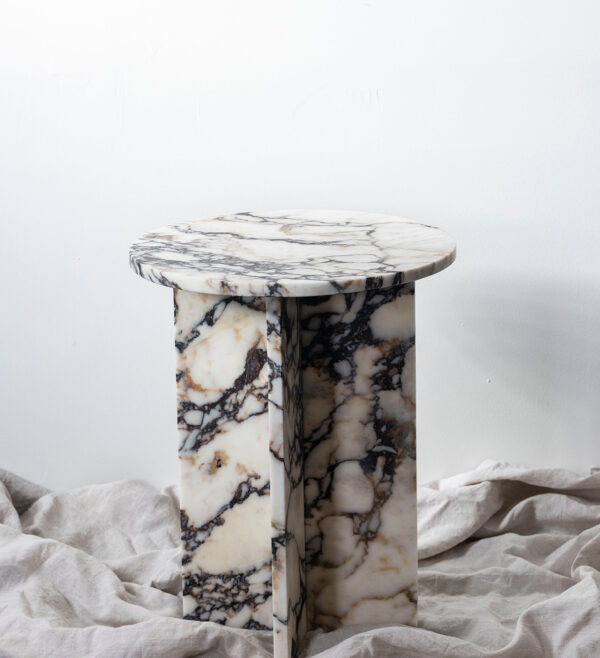 Round Marble Side Table For Living Room