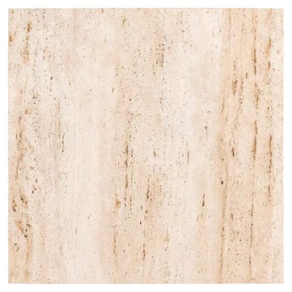 Salontafel Set Travertine Natural Stone Accent Table