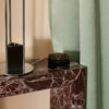 Small Rosso Levanto Marble Console Table
