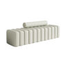 Suede Upholstered Entryway Bench
