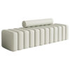 Suede Upholstered Entryway Bench