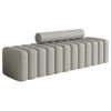Suede Upholstered Entryway Bench
