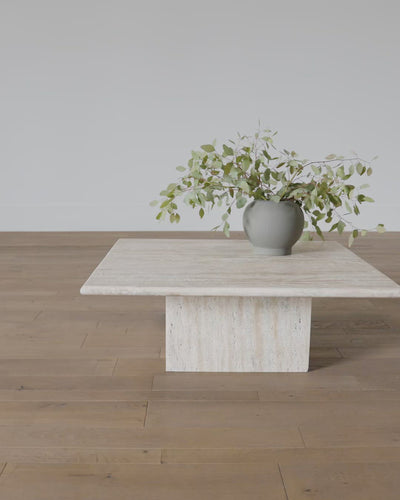 Travertine Coffee Table
