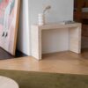 Travertine Console Table