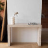 Travertine Console Table