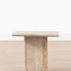 Natural Travertine Side Table