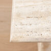 Natural Travertine Side Table