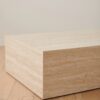 Travertine Square Coffee Table