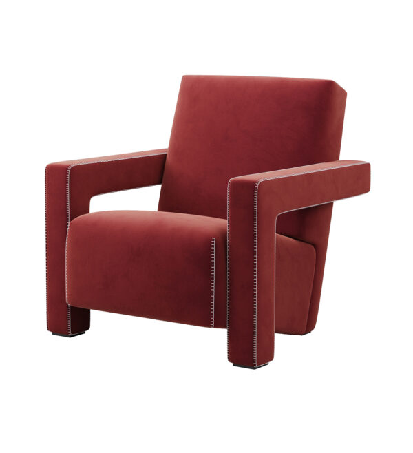 Fabric armchair