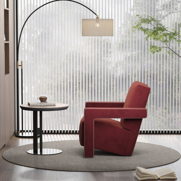 Fabric armchair