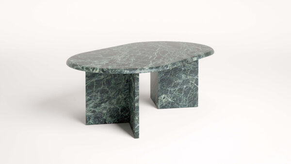 Verde Alpi Marble Dining Table