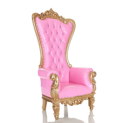 Wedding Pink Throne Chair