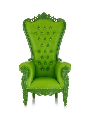 Wooden Classic King Queen Throne Wedding Chair