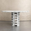 Natural Travertine Round Table