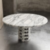 Natural Travertine Round Table